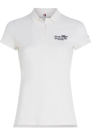 Tommy Hilfiger Poloshirt SLIM SCRIPT GRAPHIC POLO SS mit Script Logo-Schriftzug