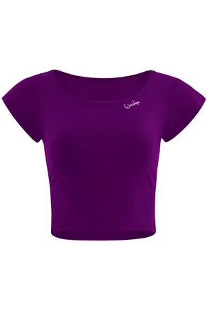 Winshape Crop-Top AET137LS Functional Light and Soft Cropped