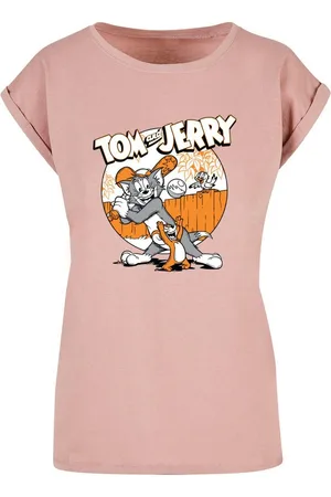 Absolute Cult T-Shirt Damen Ladies Tom and Jerry - Baseball T-Shirt (1-tlg)