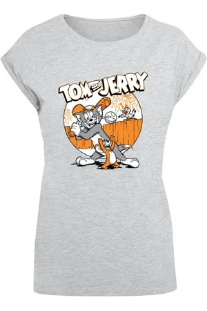 Absolute Cult T-Shirt Damen Ladies Tom and Jerry - Baseball T-Shirt (1-tlg)