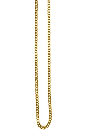 Saraswati Kette mit Anhänger Halskette Edelstahl 3mm, vergoldet, 60cm - Verkäufer: Devananda