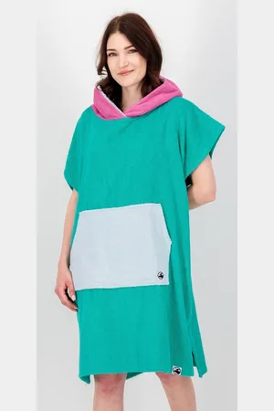 DEPROC-Active Poncho Badeponcho PARLEE BEACH Badeponcho mit großer Kängurutasche und Innentasche