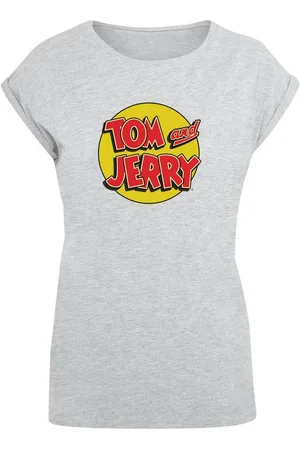 Absolute Cult T-Shirt Damen Ladies Tom and Jerry - Circle Logo T-Shirt (1-tlg)