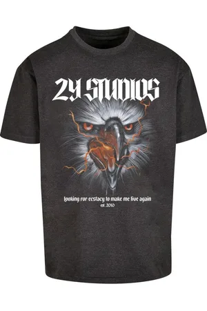 2Y T-Shirt Herren Eagle Oversize Tee (1-tlg)