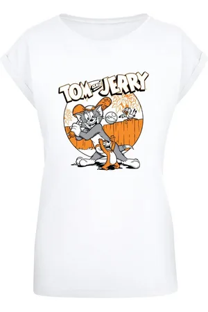 Absolute Cult T-Shirt Damen Ladies Tom and Jerry - Baseball T-Shirt (1-tlg)