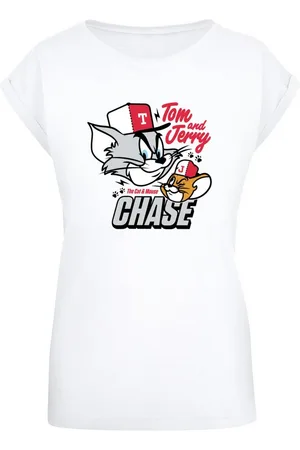 Absolute Cult T-Shirt Damen Ladies Tom and Jerry - Chase T-Shirt (1-tlg)
