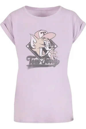 Absolute Cult T-Shirt Damen Ladies Tom and Jerry - Baseball Caps T-Shirt (1-tlg)