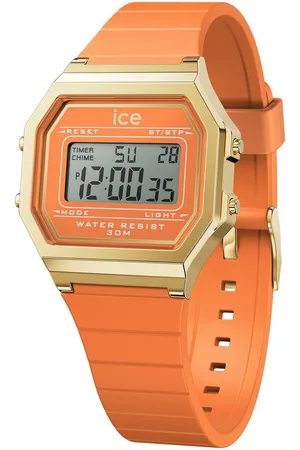 Ice-Watch Chronograph ICE digit retro - Small 022052, Armbanduhr, Quarzuhr, Damenuhr, Silikonarmband, Datum