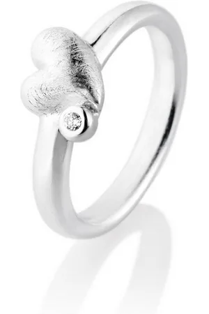 HEARTBREAKER Fingerring Herz Ring aus Silber mit Zirkonia LD LO 11 - Verkäufer: Schmuck-Uhren-Trends