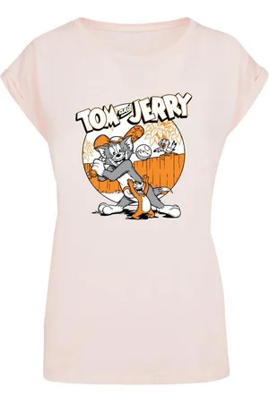 Absolute Cult T-Shirt Damen Ladies Tom and Jerry - Baseball T-Shirt (1-tlg)