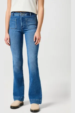 Wrangler Bootcut-Jeans Flare im Retro-Design mit ausgestelltem Bein