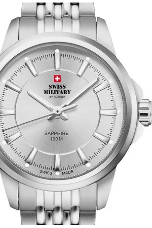 CHRONO Quarzuhr Swiss Military SM34105.02 Damenuhr Klassik Saphirglas 28mm 10ATM Swiss Military SM34105.02 Damenuhr Klassik Saphirglas 28mm 10ATM - Verkäufer: Timeshop24
