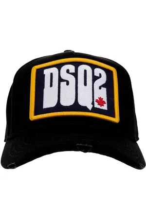 Dsquared2 Baseball Cap DSQ2 Icon Gebogener Schirm, distressed Finish, verstellbarer Riemen hinten - Verkäufer: eldigo