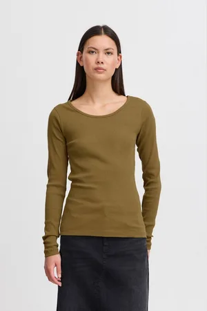 Ichi Langarmshirt IHPALMER RIB LS moderner Longsleeve - Verkäufer: meinemarkenmode