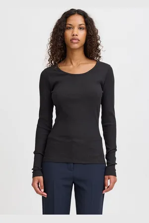 Ichi Langarmshirt IHPALMER RIB LS moderner Longsleeve - Verkäufer: meinemarkenmode