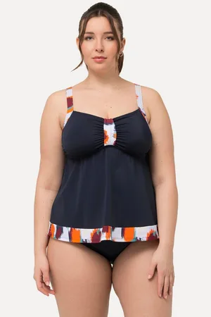 Ulla Popken Tankini Tankini Fleckenmuster Softcups Träger verstellbar - Verkäufer: Popken Fashion Group