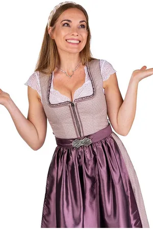 MARJO Dirndl Midi Dirndl 2tlg. - SINA - flieder - Verkäufer: Alpenwahnsinn Tracht & Lifestyle