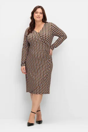 Joe Browns Jerseykleid Große Größen in Wickeloptik, mit Grafikprint