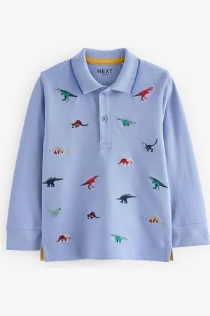 Next Langarm-Poloshirt Langärmeliges Poloshirt mit Stickerei (1-tlg) - Verkäufer: Germany GmbH