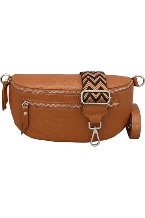 Adel Bags Schultertasche ALICE Umhängetasche für Damen, Schultertasche aus Echtleder, mit 2 Riemen - Verkäufer: