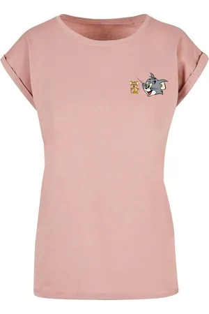 Absolute Cult T-Shirt Damen Ladies Tom and Jerry - Classic Heads T-Shirt (1-tlg)