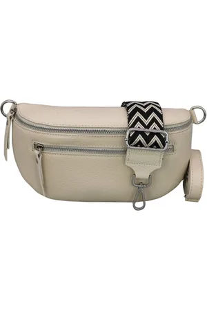 Adel Bags Schultertasche ALICE Umhängetasche für Damen, Schultertasche aus Echtleder, mit 2 Riemen - Verkäufer:
