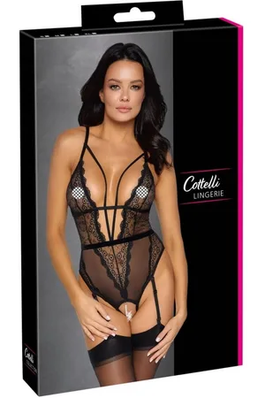 Cottelli Collection Body-Ouvert - Body - (L,M,S,XL) - Verkäufer: Angela Line