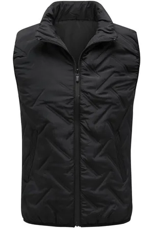 Allthemen Kurzweste Herren Winterweste mit Stehkragen Warm Outdoorweste Ärmellose Jacke - Verkäufer: