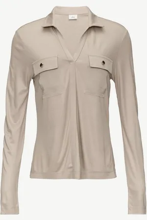 QS by s.Oliver Langarmshirt Longsleeve aus Viskose - Verkäufer: s.Oliver
