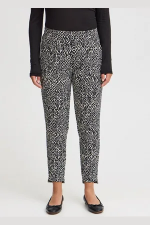 Ichi Stoffhose IHKATE PRINT PA25 Moderne Stoffhose - Verkäufer: meinemarkenmode