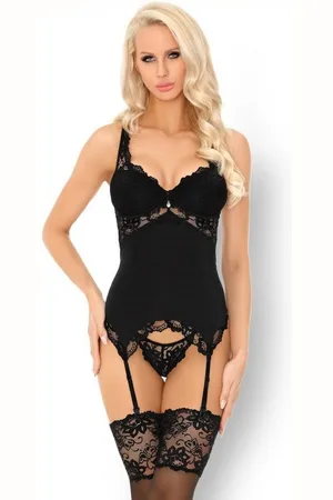 LivCo Corsetti Corsage LC Alazne corset black - (S/M) - Verkäufer: Angela Line