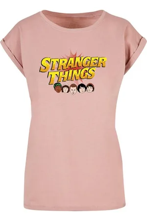 Absolute Cult T-Shirt Damen Ladies Stranger Things - Comic Heads T-Shirt (1-tlg)