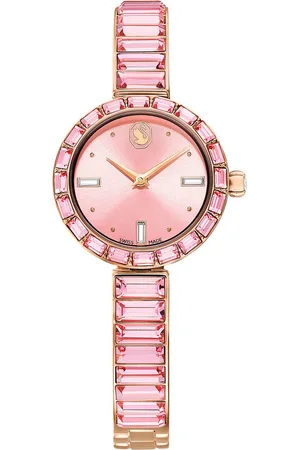 Swarovski Quarzuhr MATRIX BANGLE 5679890, Armbanduhr, Damenuhr, analog, ®-Kristalle, Swiss Made