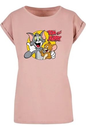 Absolute Cult T-Shirt Damen Ladies Tom and Jerry - Thumbs up T-Shirt (1-tlg)