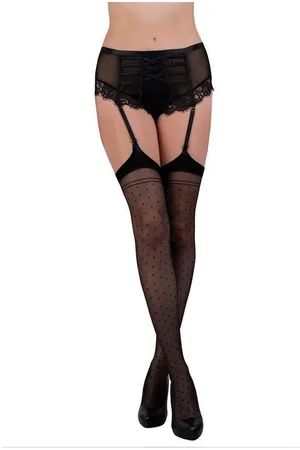 LivCo Corsetti Strapsstrümpfe LC Tarini stockings black 20den - (2,3,4) - Verkäufer: Angela Line