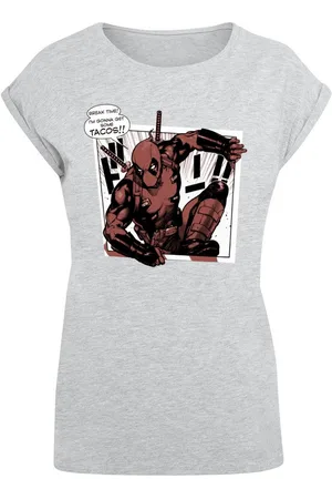 Absolute Cult T-Shirt Damen Ladies Deadpool - Tacos Breaktime T-Shirt (1-tlg)