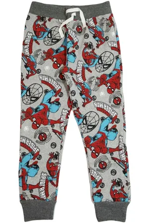 Marvel Jogginghose Spiderman Jungen Kinder Sporthose Hose Gr. 104 bis 122 - Verkäufer: WS-Trend