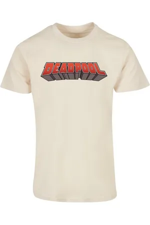 Absolute Cult T-Shirt Herren Deadpool - Text Logo T-Shirt (1-tlg)