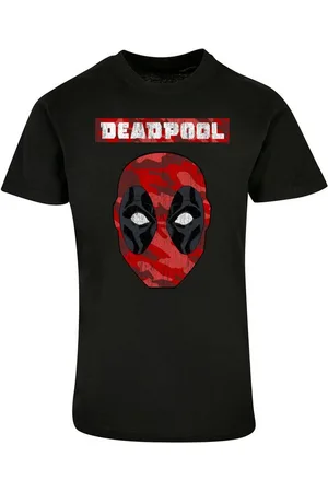 Absolute Cult T-Shirt Herren Deadpool - Camo Head T-Shirt (1-tlg)