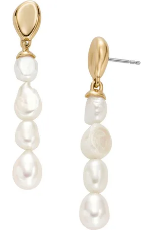 Skagen Paar Ohrstecker Schmuck Geschenk Edelstahl Ohrringe AGNETHE PEARL, SKJ1827710, mit Süßwasserzuchtperle