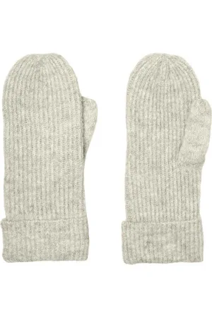 VERO MODA Lederhandschuhe Damenhandschuhe 10291617 Light Grey Melange 4335218 - Verkäufer: Modivo_de