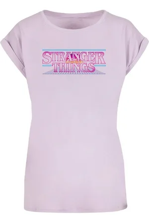 Absolute Cult T-Shirt Damen Ladies Stranger Things - Retro Title T-Shirt (1-tlg)