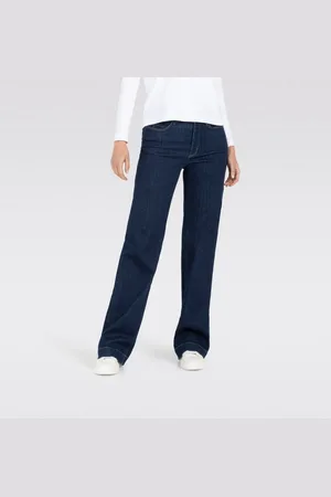 Mac Weite Jeans Dream Wide authentic mit formendem Shaping-Effekt
