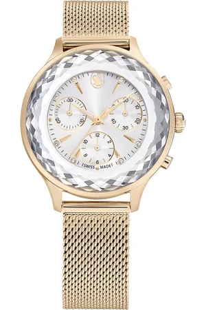 Swarovski Chronograph NOVA CHRONO 5677500, Armbanduhr, Quarzuhr, Damenuhr, Stoppfunktion, ®-Kristall