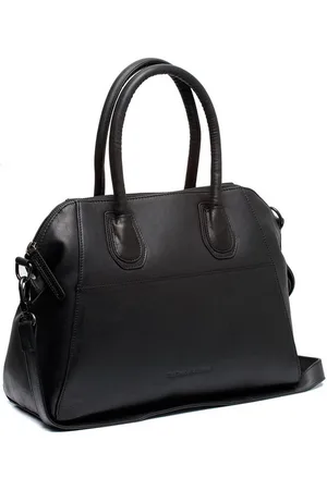 Chesterfield Henkeltasche Marsala, Leder - Verkäufer: WE LOVE BAGS