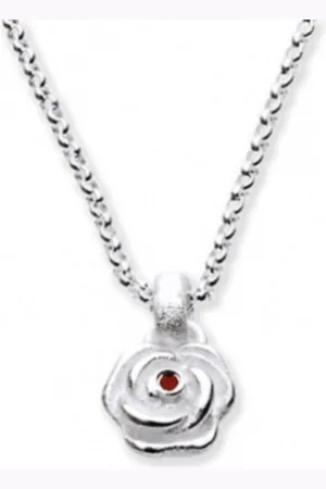 HEARTBREAKER Kettenanhänger Hildegard K. Anhänger Mini Silber mit Rubin LD HK 31 RP - Verkäufer: Schmuck-Uhren-Trends