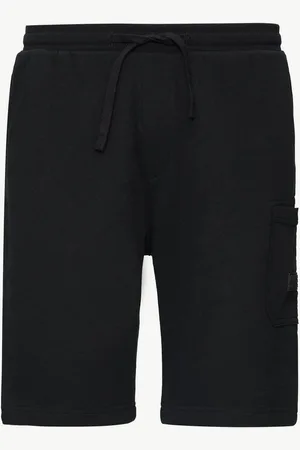 QS by s.Oliver Bermudas Lässige Sweatshorts aus Flammgarn mit Cargotasche - Verkäufer: