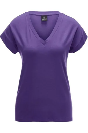 Madeleine Kurzarmshirt Legeres Shirt mit V-Ausschnitt - Verkäufer: Premio Fashion GmbH