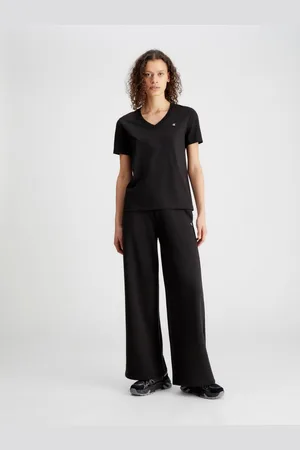 Calvin Klein Sweathose CK EMBRO BADGE KNIT PANT mit Logopatch