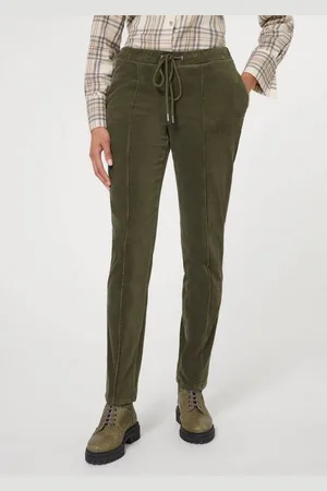 Madeleine Jogger Pants Cord-Joggpants mit Elastikbund und Zierbiese - Verkäufer: Premio Fashion GmbH